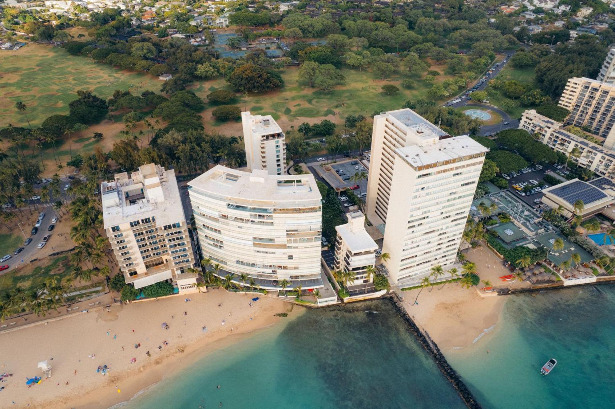 Hotel Lotus Honolulu At Diamond Head Esterno foto